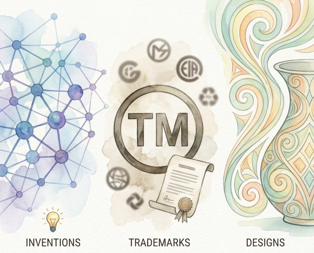 Gewerbliche Schutzrechte